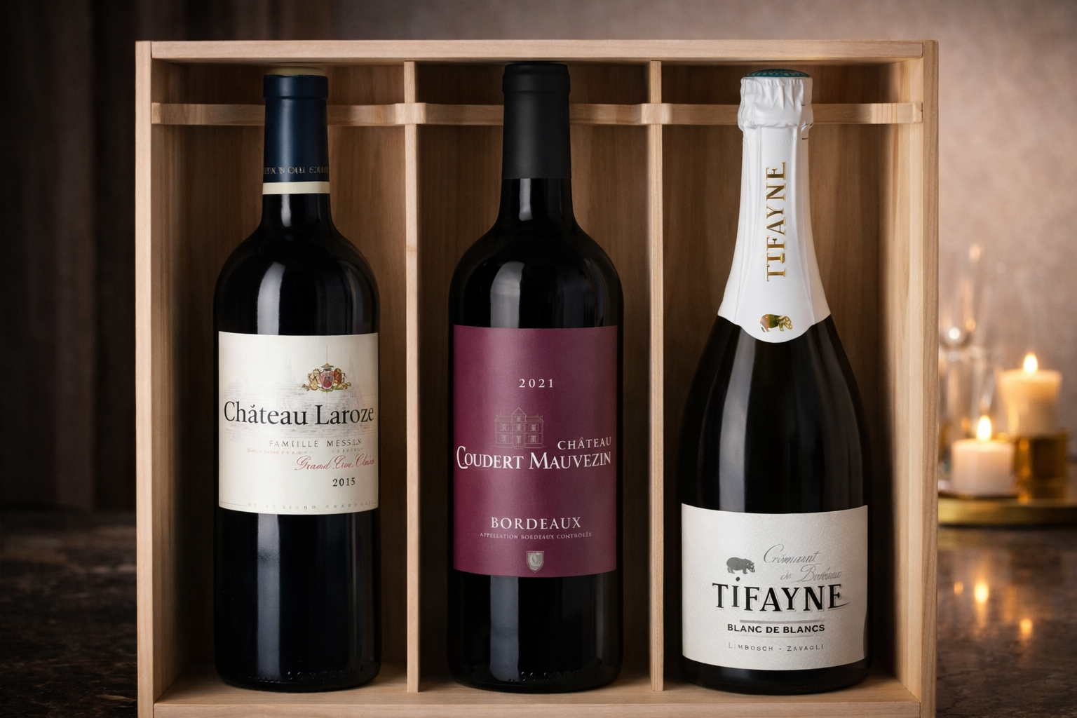 Coffret 3 bouteilles - Moins mais mieux